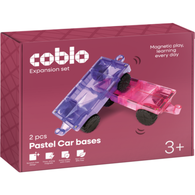 Coblo Pastel Auto onderstellen - 2 stuks