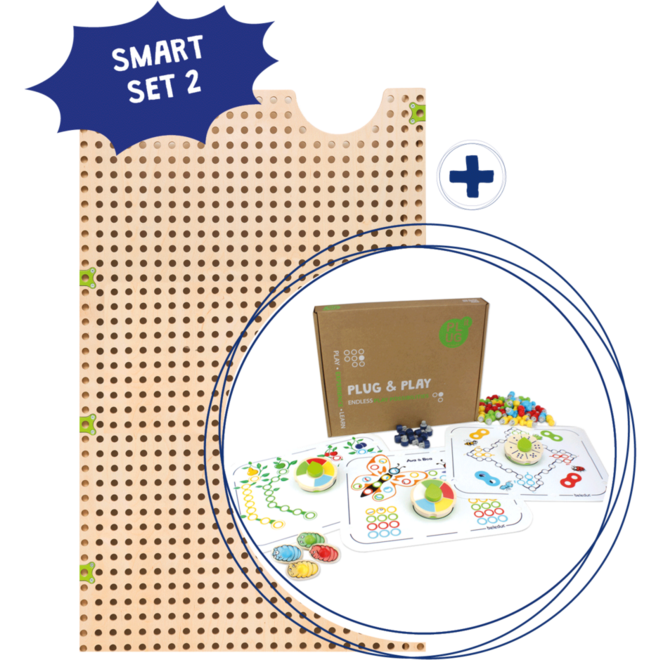 Plug it Smart Speelset : Basisplaat + Spelset / Folies