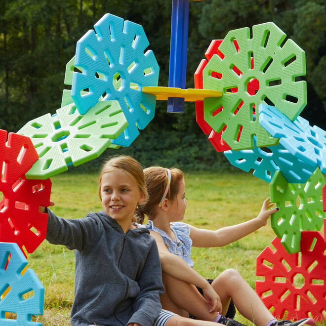 Polydron XL Octoplay, 42 Stuks