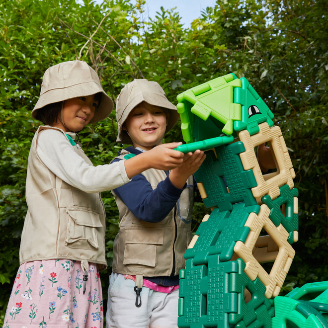 Polydron Reuze, Dinosaurus