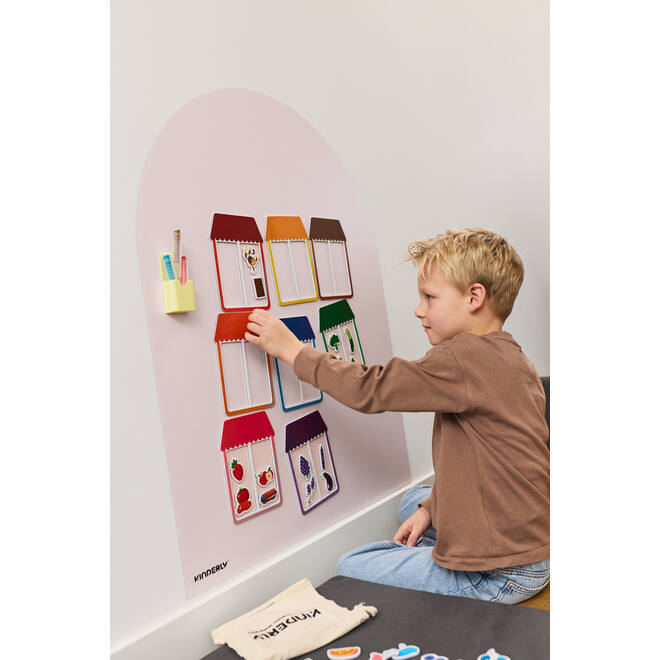 Magnetisch behang, verwijderbaar