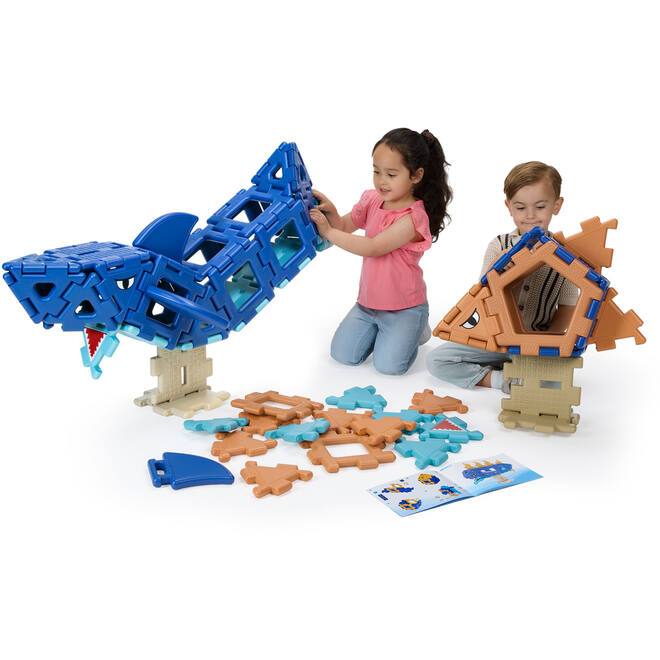 Grote Polydron Zeedieren Set