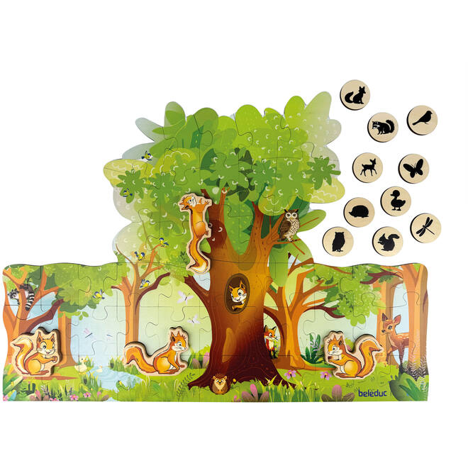Puzzel XXL - Nuki & vrienden