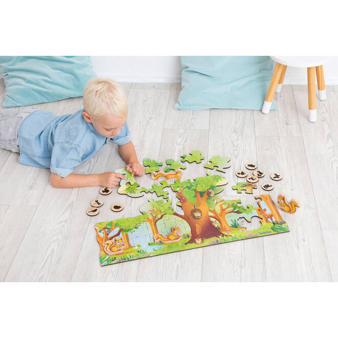 Puzzel XXL - Nuki & vrienden
