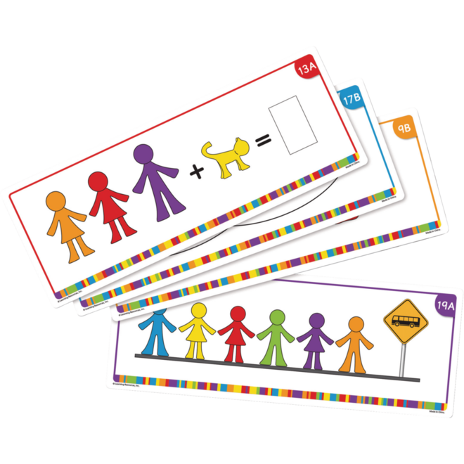 All About Me Family Counters activiteitenkaarten