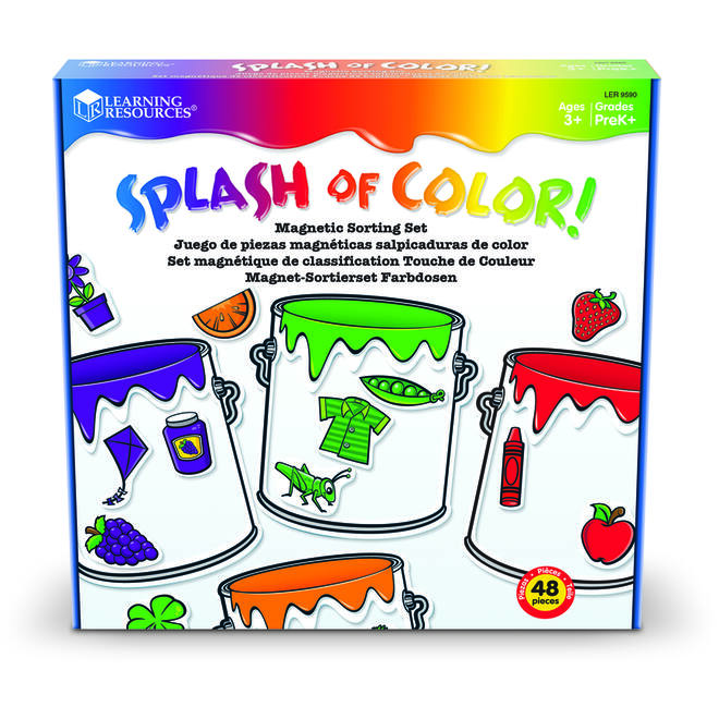 Splash van kleur, magnetische sorteerset