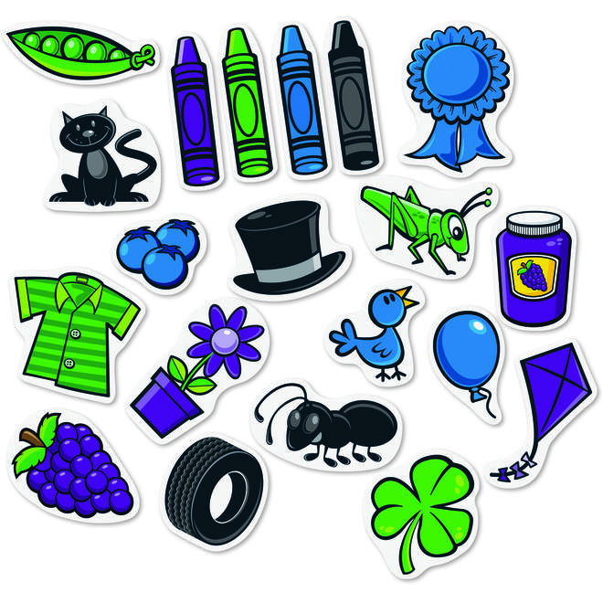 Splash van kleur, magnetische sorteerset
