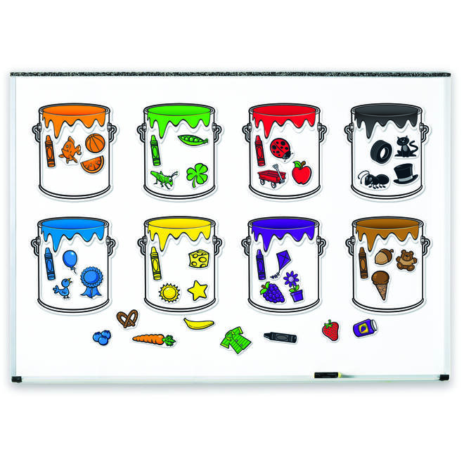Splash van kleur, magnetische sorteerset
