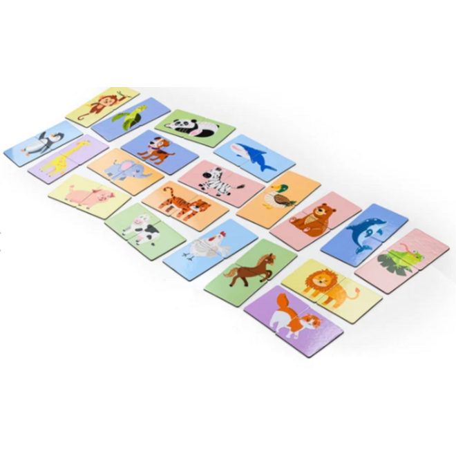 Magnetische dierenpuzzel