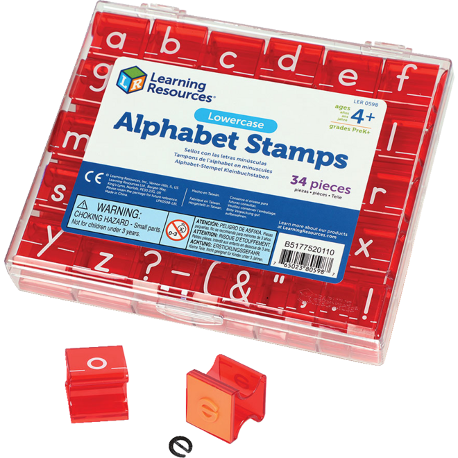 Letterstempels kleine letters