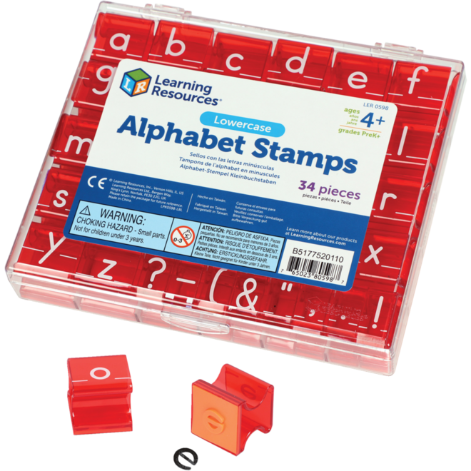 Letterstempels kleine letters
