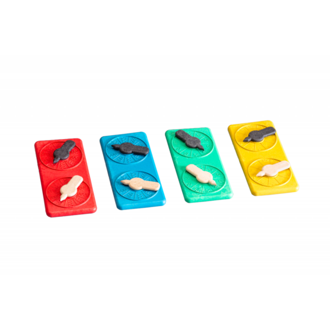 Decimale plaatswaarde wielen (4 stuks)