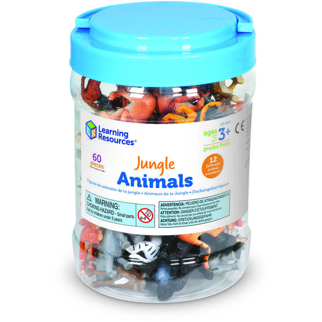 Dierentellers Jungle (Set van 60)
