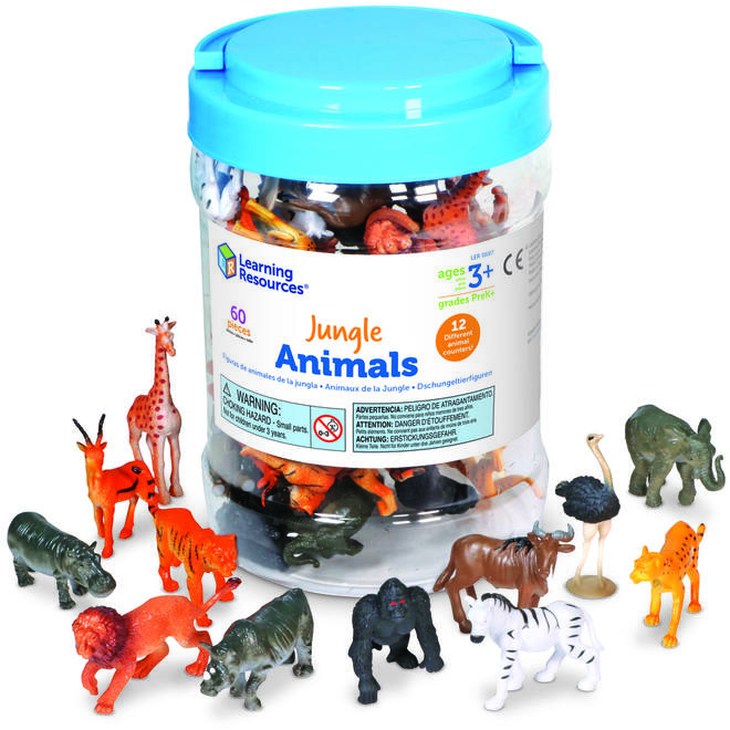 Dierentellers Jungle (Set van 60)
