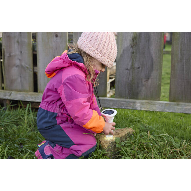 Microscoop met scherm