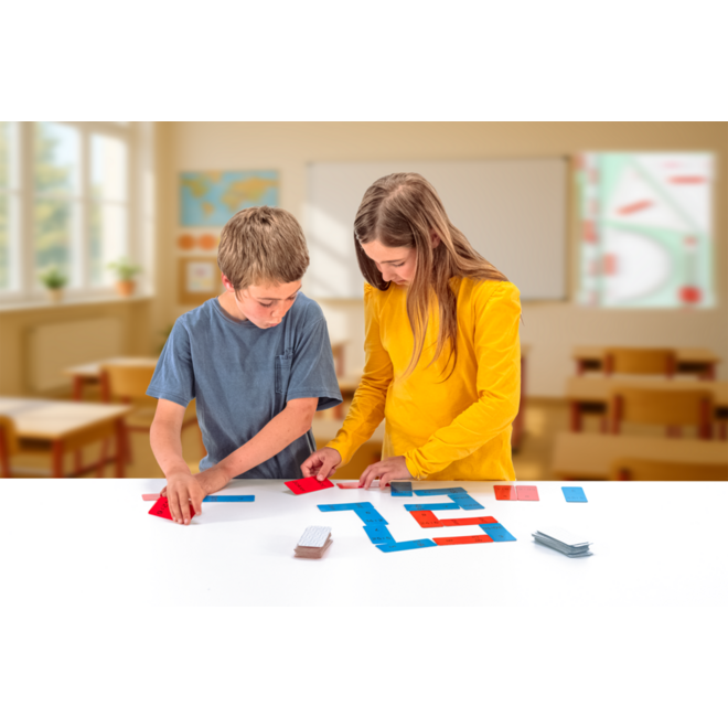Domino, delen, tot 100