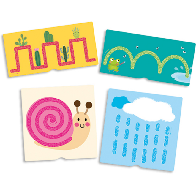 Tactiele cijferkaarten