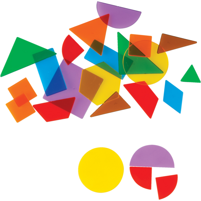 Geometrische vormen transparant