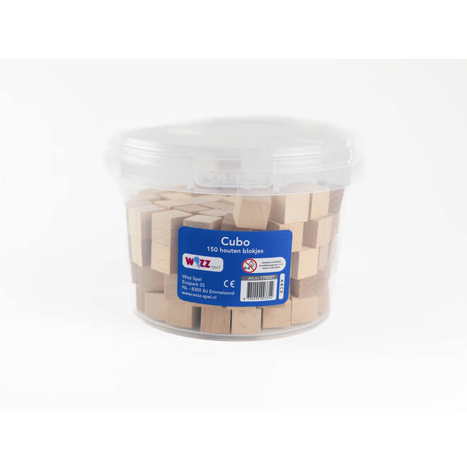 Cubo 150 houten blokjes
