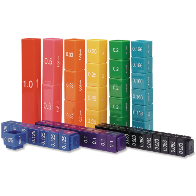 Fraction Tower® equivalentiekubussen