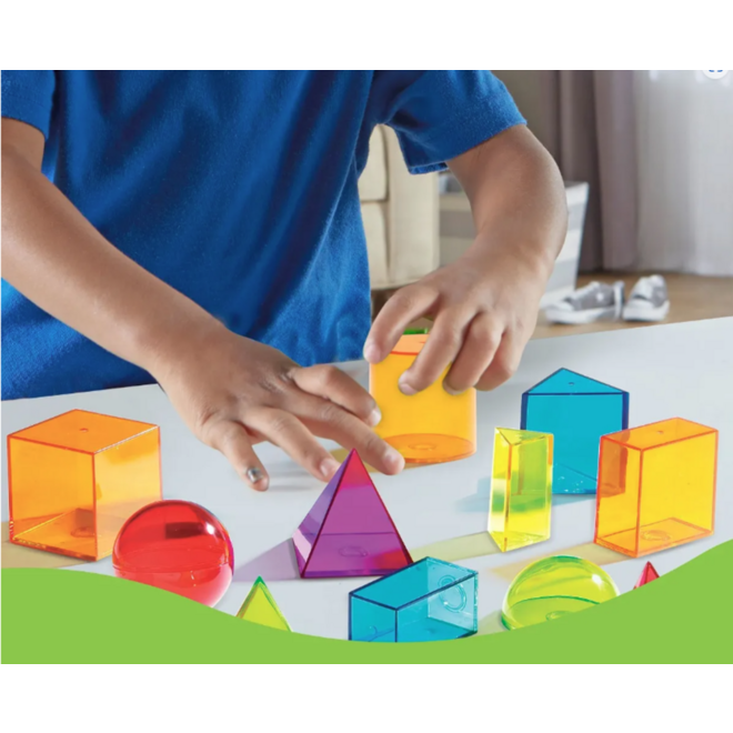 Geometrische vaste lichamen (set van 14)