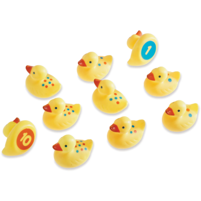 Smart Splash® Getallenpret Eendjes (Set van 10)