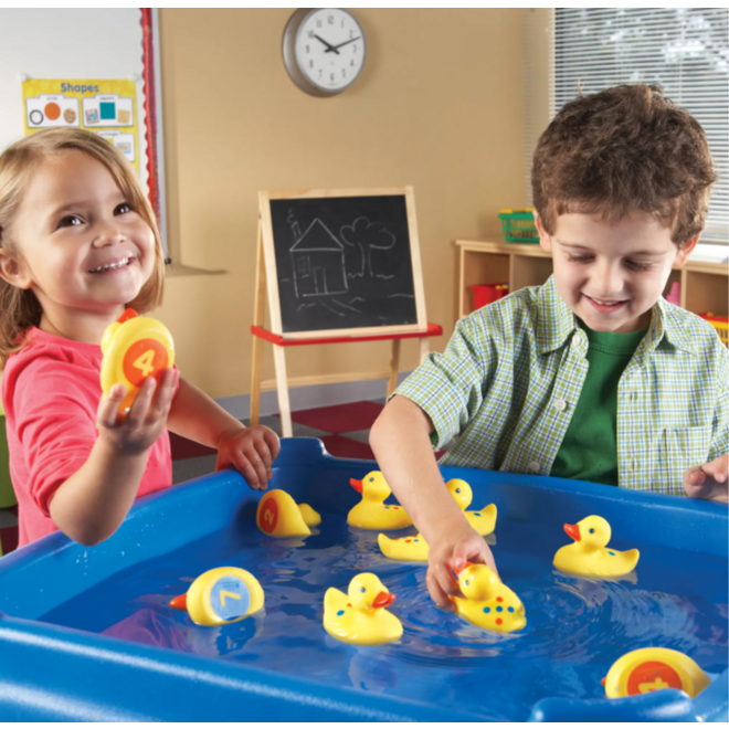 Smart Splash® Getallenpret Eendjes (Set van 10)