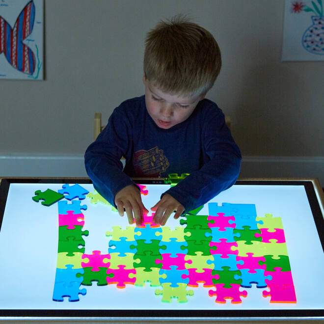 Puzzel transparant