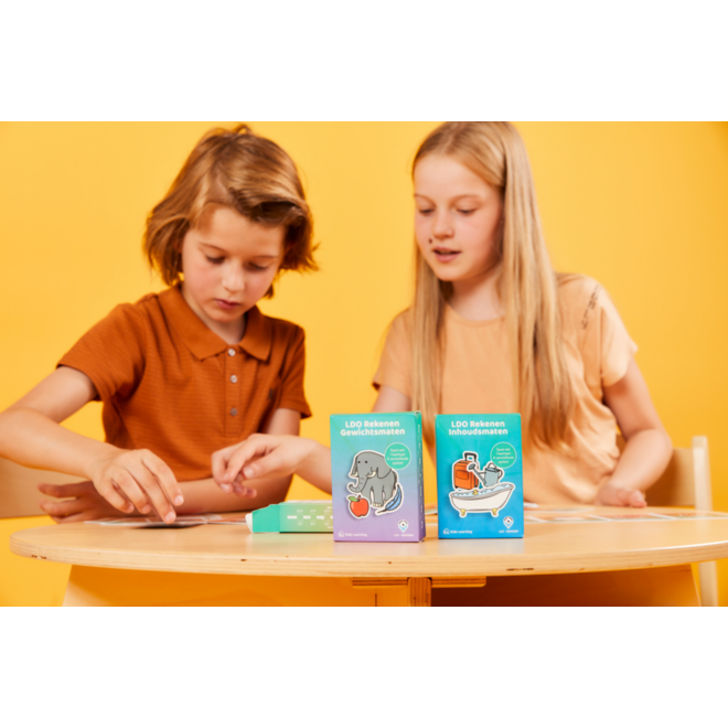 LDO Rekenen - Kaartspel Meten - set van 3