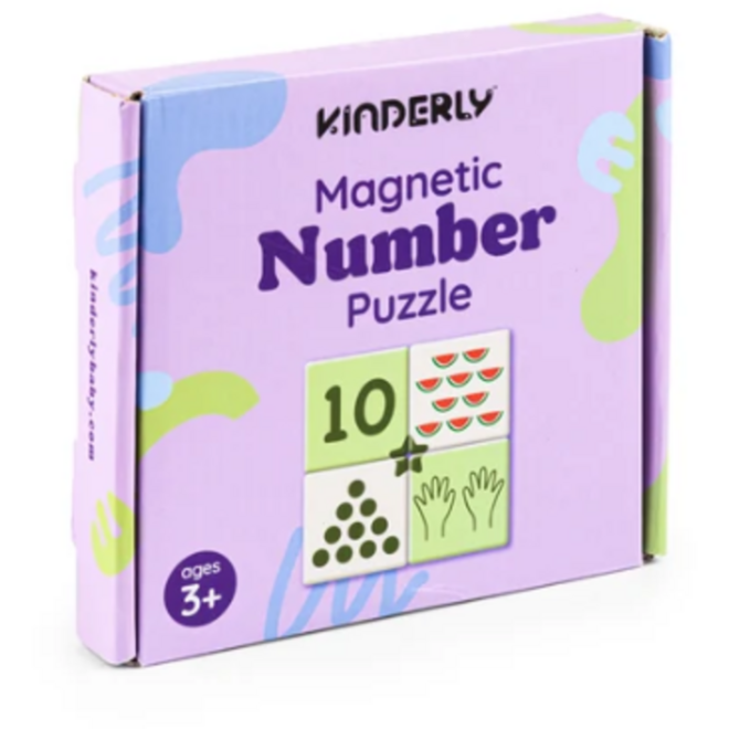 Magnetische cijferpuzzel