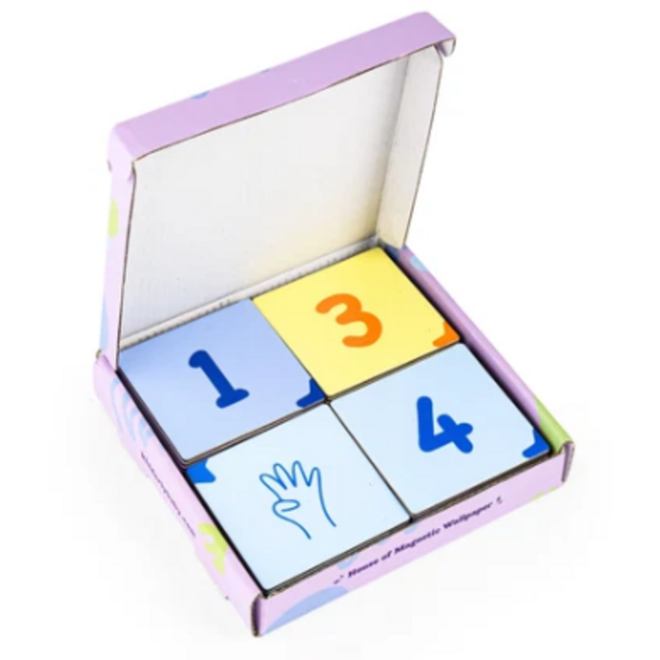 Magnetische cijferpuzzel