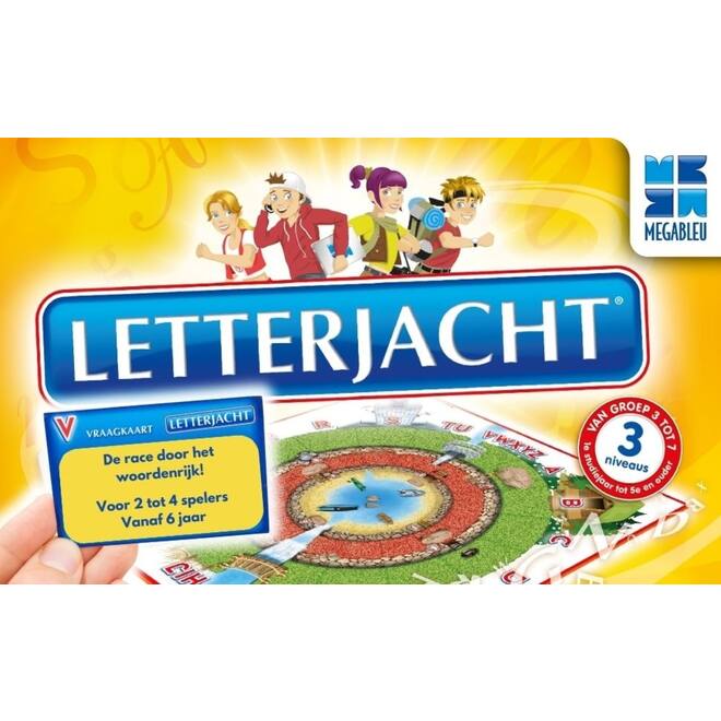 Letterjacht - Bordspel