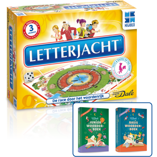 Letterjacht inclusief Van Dale Junior woordenboeken