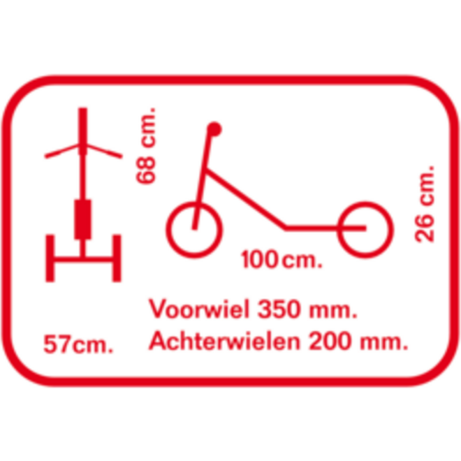 Easy rider maxi verzinkt - Gecoat Antraciet RAL 7016