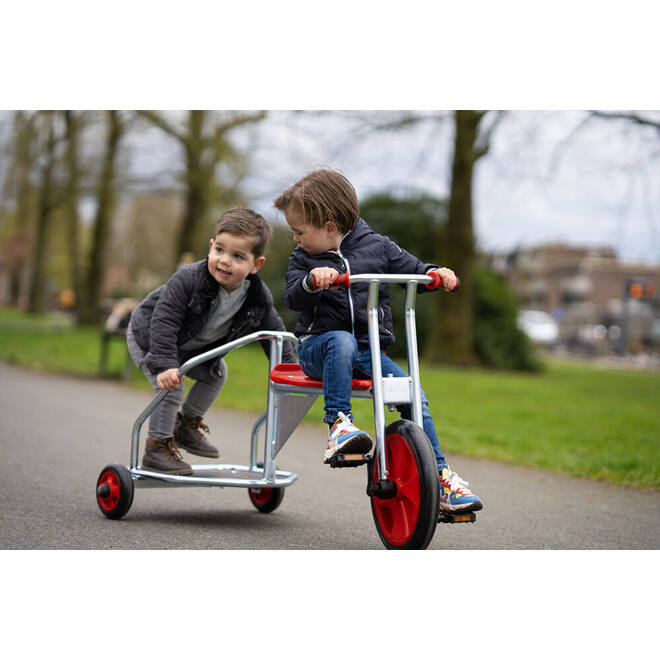 Strijdwagen maxi verzinkt - Gecoat Antraciet RAL 7016