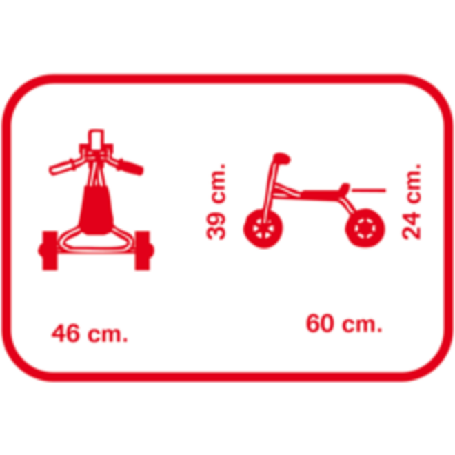 Rabo 7022 loopdriewieler mini