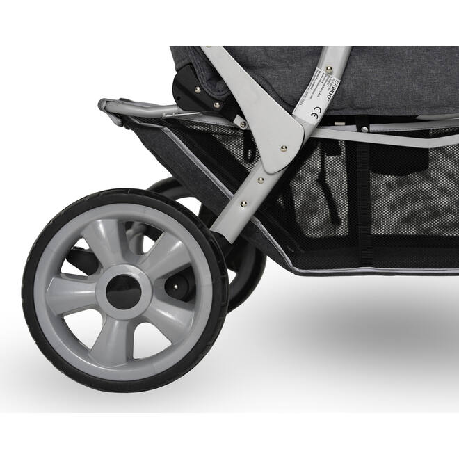 Wandelwagen Cabrio vierzitter