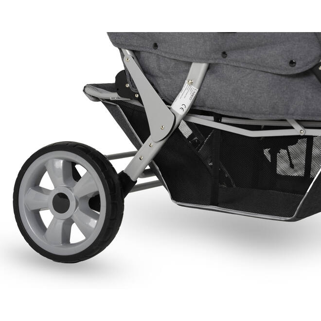 Wandelwagen Cabrio vierzitter