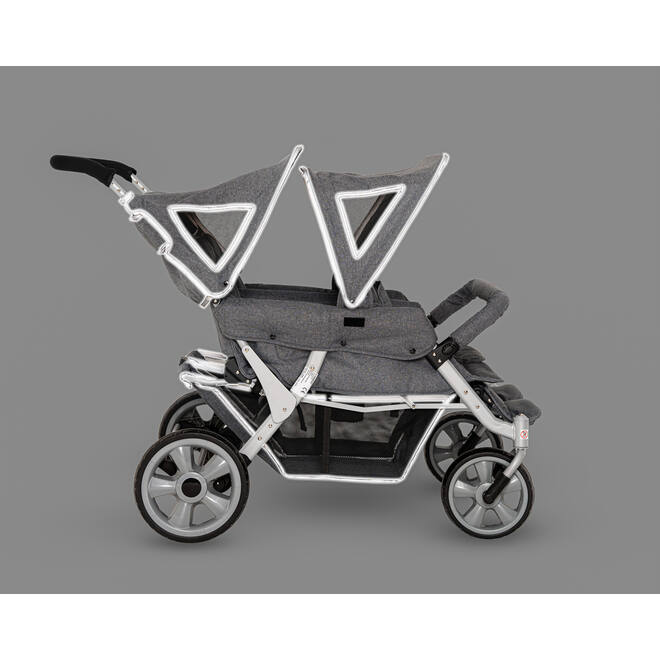 Wandelwagen Cabrio vierzitter