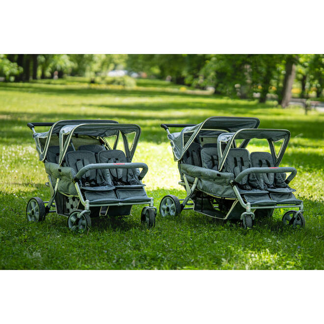 Wandelwagen Cabrio vierzitter
