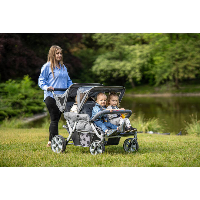 Wandelwagen Cabrio vierzitter