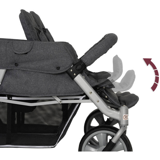 Wandelwagen Cabrio vierzitter