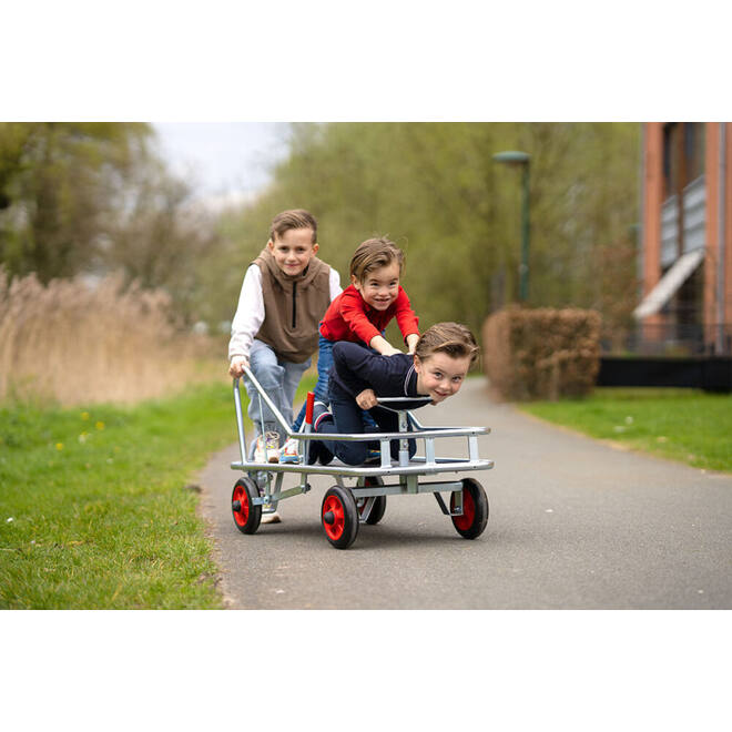 Stuurduwwagen midi gegalvaniseerd