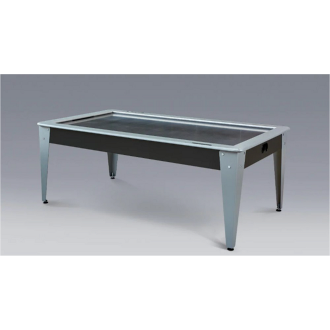 Bilijardai Dino Airhockey 7ft zwart RVS voorzien van 2 motoren