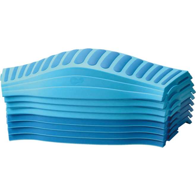 Loopbalken tactiel blauw 8 stuks