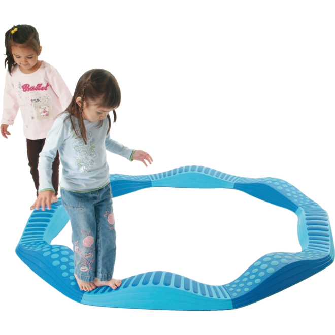 Loopbalken tactiel blauw 8 stuks