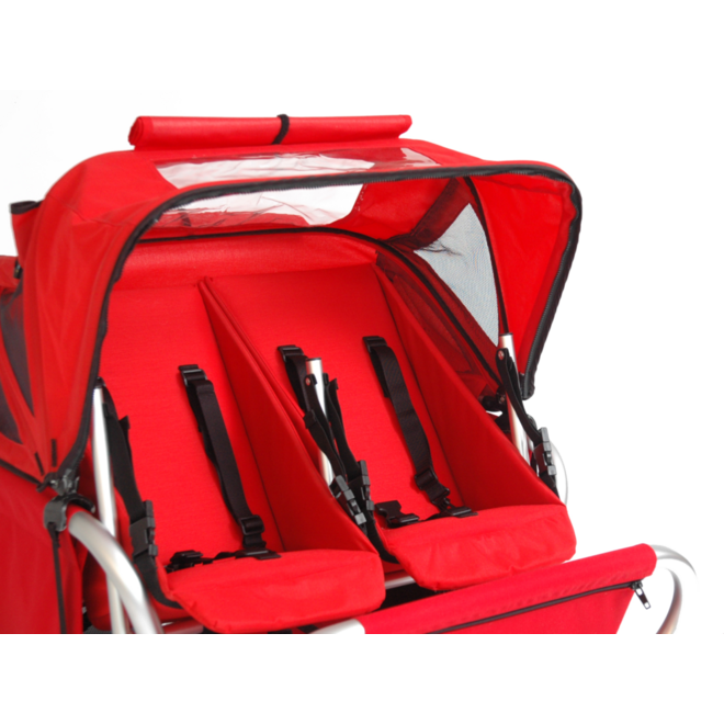 Rambler kap voor babyzitjes rood