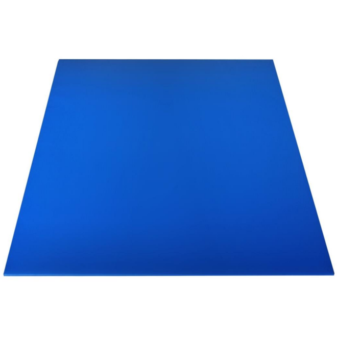 Speelmat blauw formaat 200 x 140 x 2 cm (geen bouwmat)