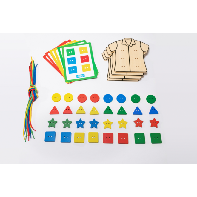 Houten rijgkleding