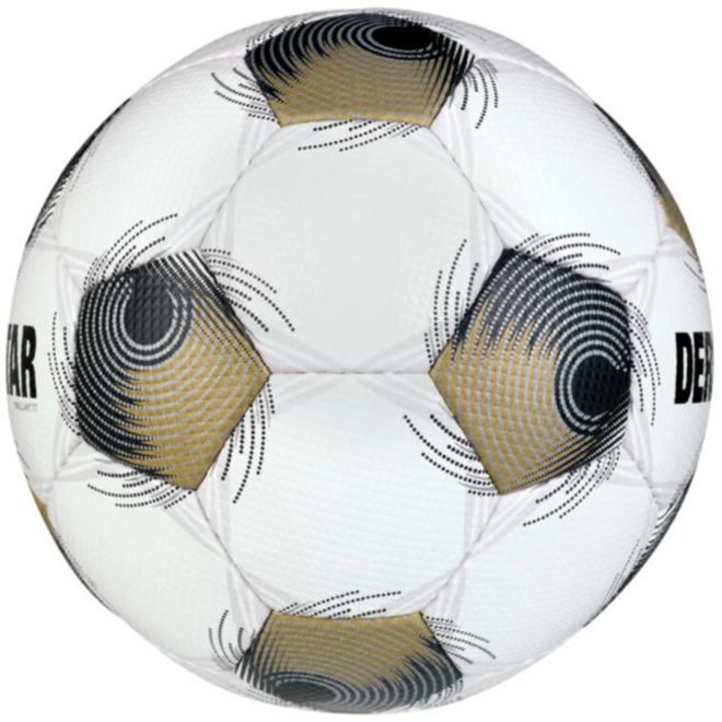 Voetbal | Derbystar® Soccer Brillant TT, maat 5, 2025, wit/zilver/goud